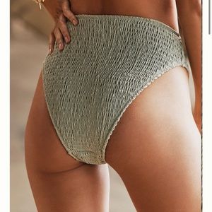 Anthropologie Charlie Holiday Gina Shirred Brief Size Small